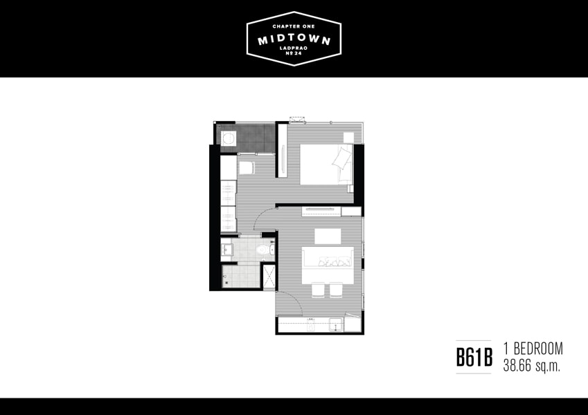Chapter One Midtown By Pruksa( Ready to move in ) 11