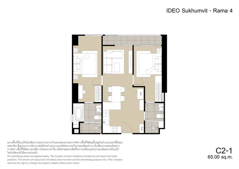 Unit Recommended : IDEO Sukhumvit - Rama 4 by Ananda 20